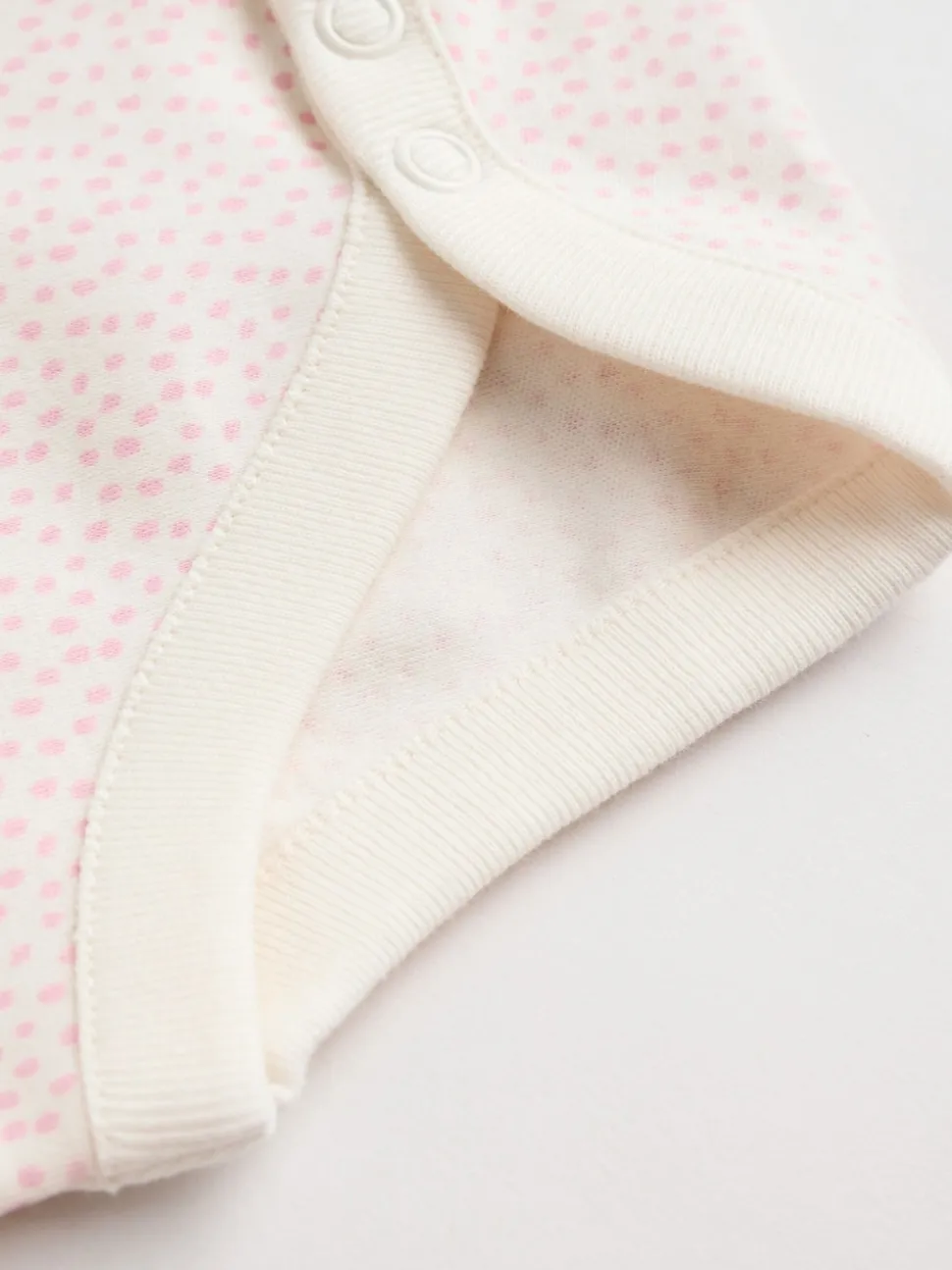 Pink Baby Long Sleeve Bodysuits 5 Pack