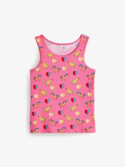 Pink/Blue Fairy Vests 3 Pack (1.5-16yrs)