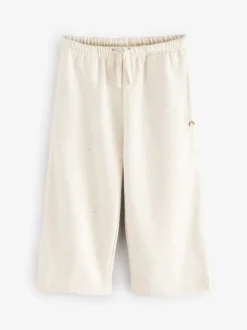 Pink/Blue/Oatmeal Wide Leg Joggers 3 Pack (3mths-7yrs)