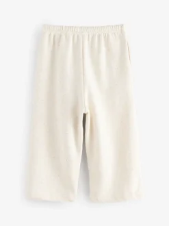 Pink/Blue/Oatmeal Wide Leg Joggers 3 Pack (3mths-7yrs)