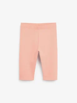 Pink/Blue 5 Pack Cropped Leggings (3-16yrs)