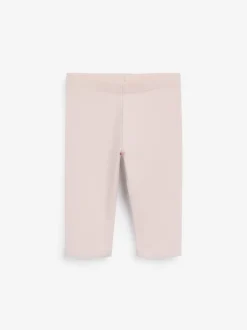 Pink/Blue 5 Pack Cropped Leggings (3-16yrs)