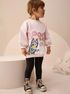 Pink Bluey Halloween Sweatshirt & Leggings Set (12mths-7yrs)