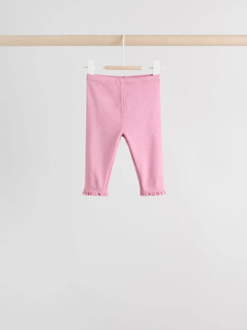 Pink/Brown/Heart Baby Leggings 4 Pack (0mths-2yrs)