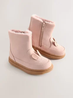 Pink Bunny Boots