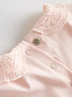 Pink Bunny Long Sleeve Top and Legging Baby 2 Piece Set (0mths-2yrs)