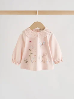 Pink Bunny Long Sleeve Top and Legging Baby 2 Piece Set (0mths-2yrs)