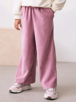 Pink Cord Wide Leg Trousers (3-16yrs)