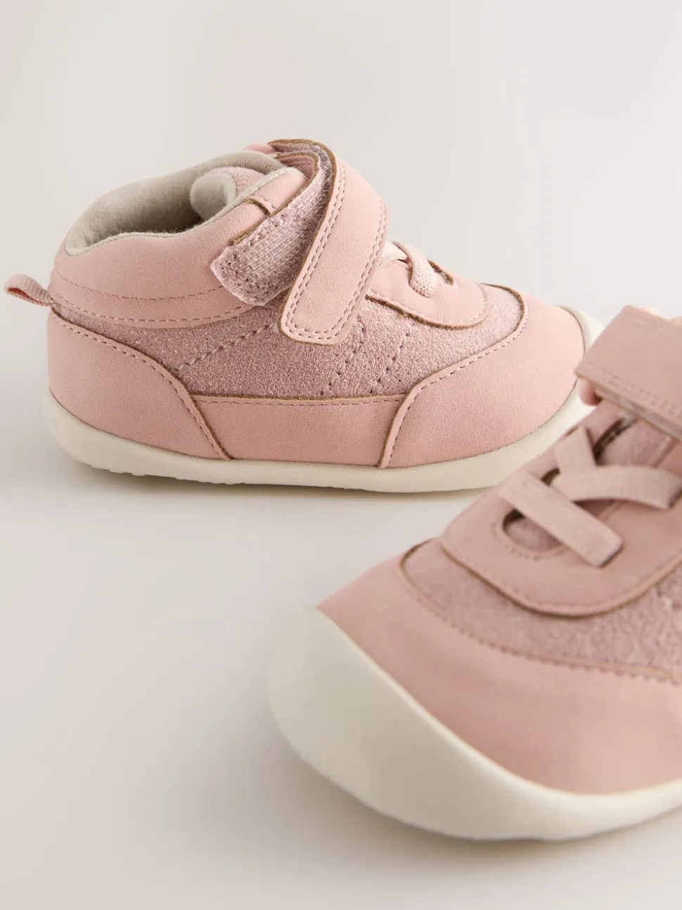 Pink Crawler High Top Trainers