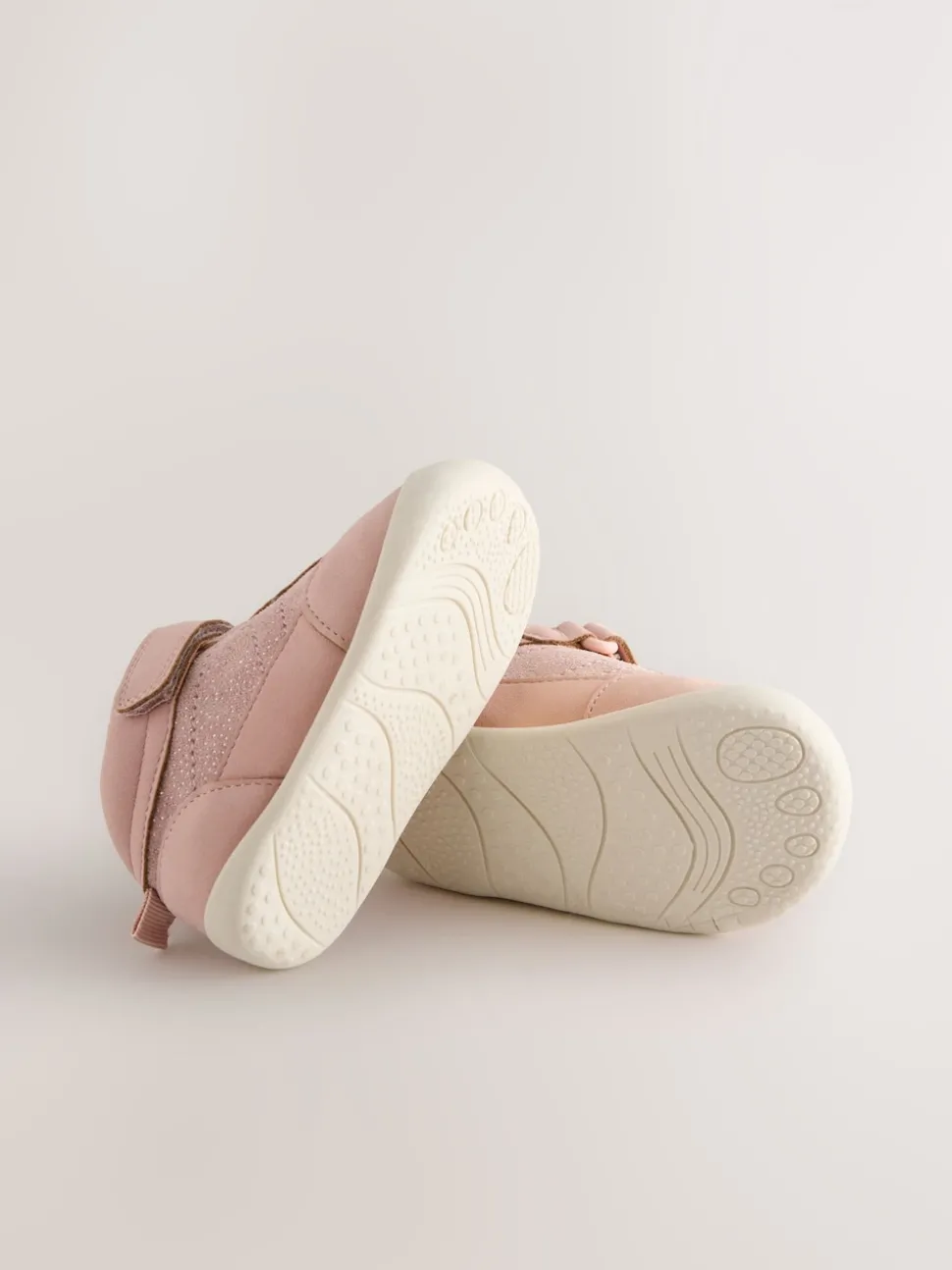 Pink Crawler High Top Trainers