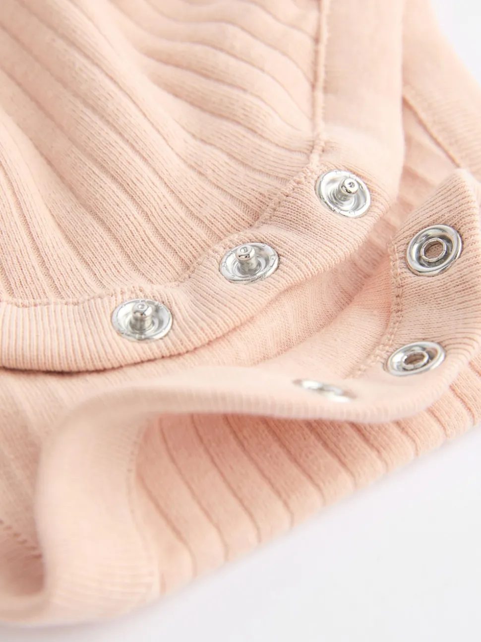 Pink/Cream Baby Long Sleeve Frill Bodysuits 4 Pack (0mths-2yrs)