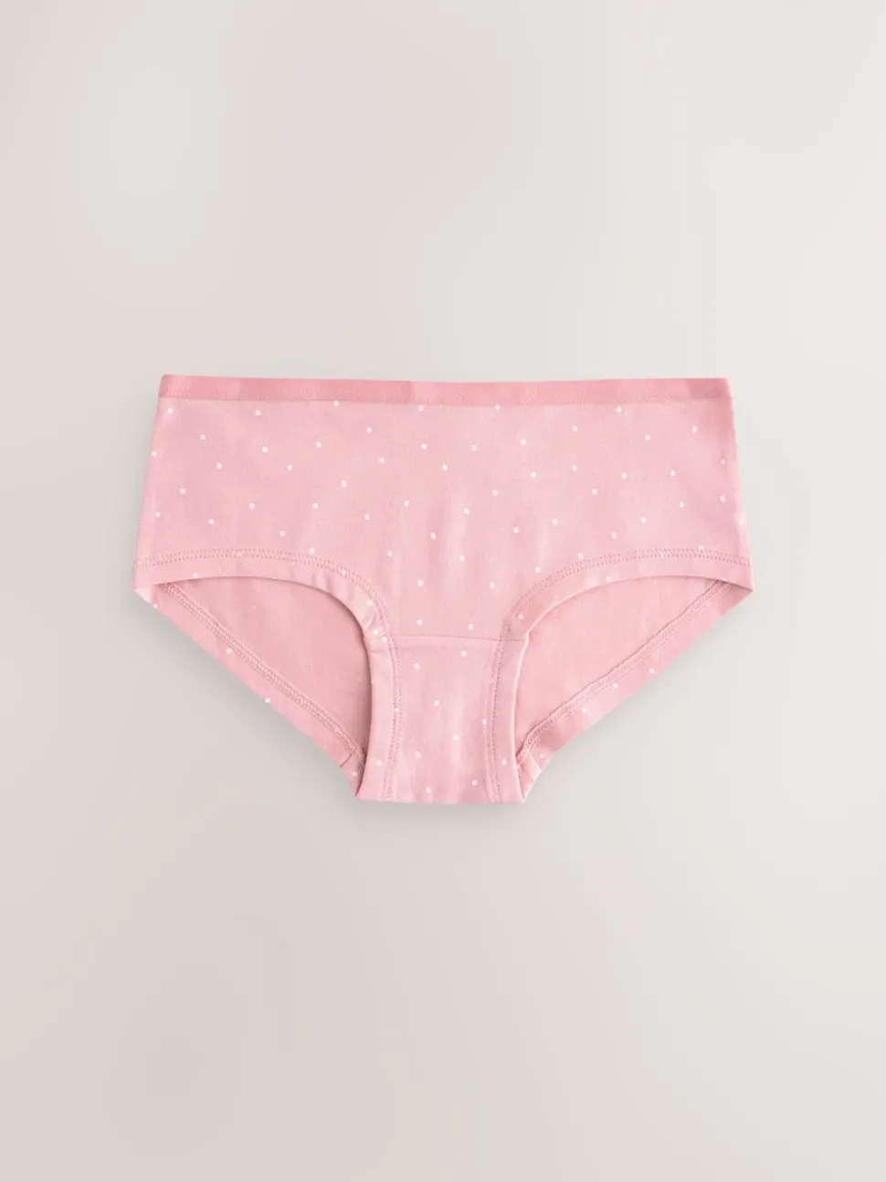 Pink/Cream Print Hipster Briefs 5 Pack (2-16yrs)