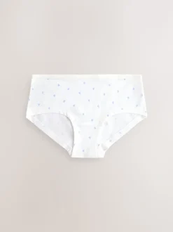 Pink/Cream Print Hipster Briefs 5 Pack (2-16yrs)