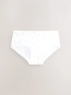 Pink/Cream Print Hipster Briefs 5 Pack (2-16yrs)