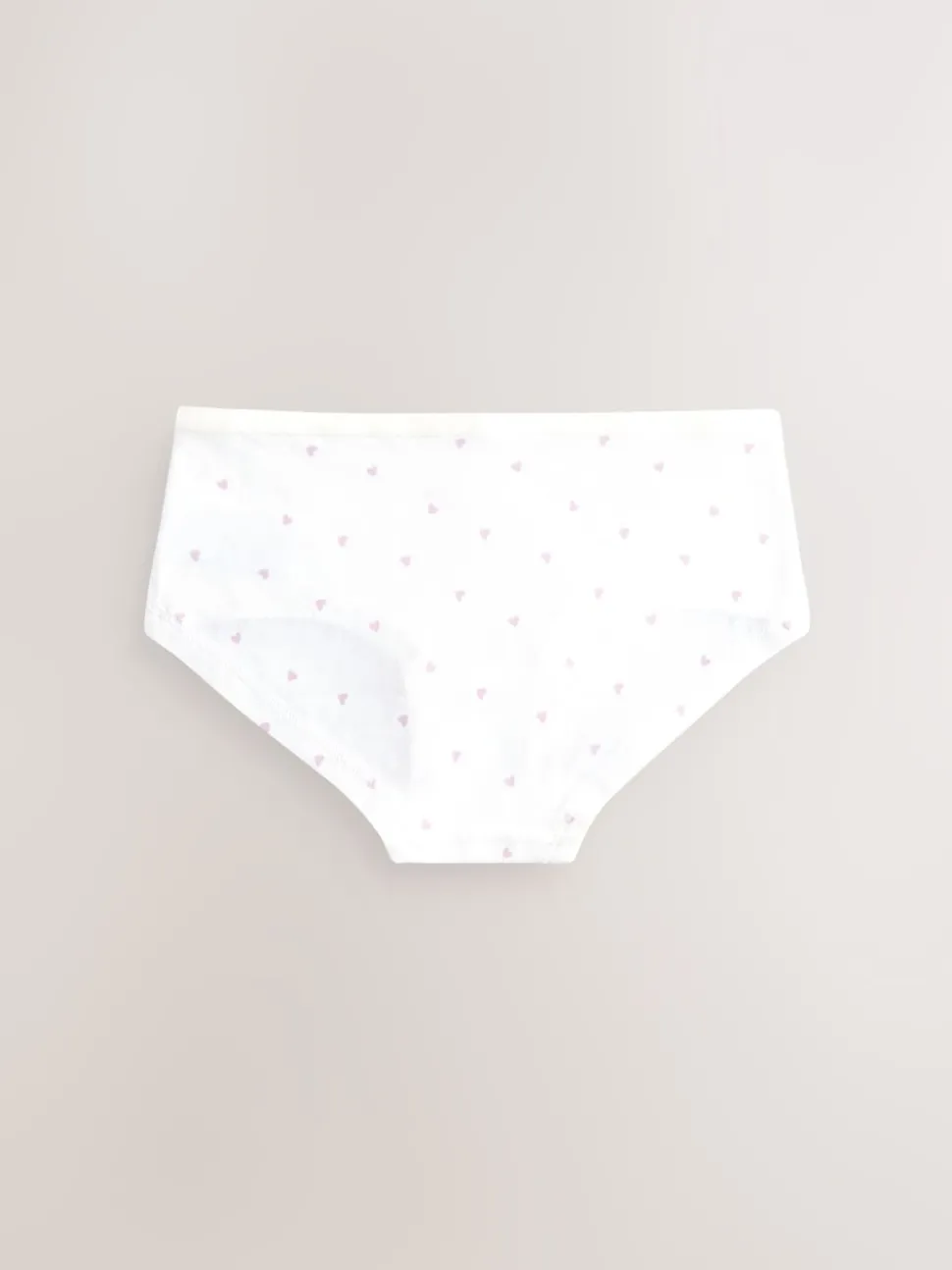 Pink/Cream Print Hipster Briefs 5 Pack (2-16yrs)