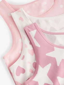 Pink Fairy Vests 3 Pack (1.5-16yrs)