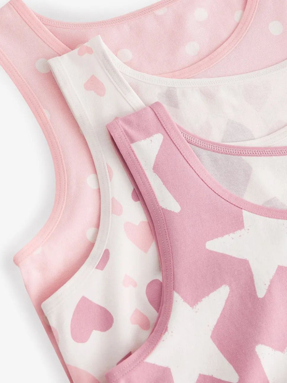 Pink Fairy Vests 3 Pack (1.5-16yrs)