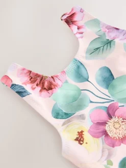 Pink Floral Swimsuit (3mths-7yrs)