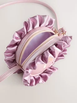 Pink Frill Initial Bag