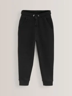 Pink/Grey/Black 3 Pack Soft Jersey Regular Fit Joggers (3-16yrs)