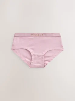 Pink/Grey Hipsters 7 Pack (2-16yrs)