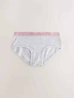 Pink/Grey Hipsters 7 Pack (2-16yrs)
