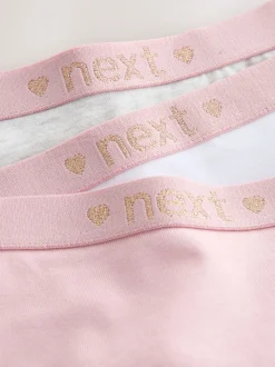 Pink/Grey Hipsters 7 Pack (2-16yrs)