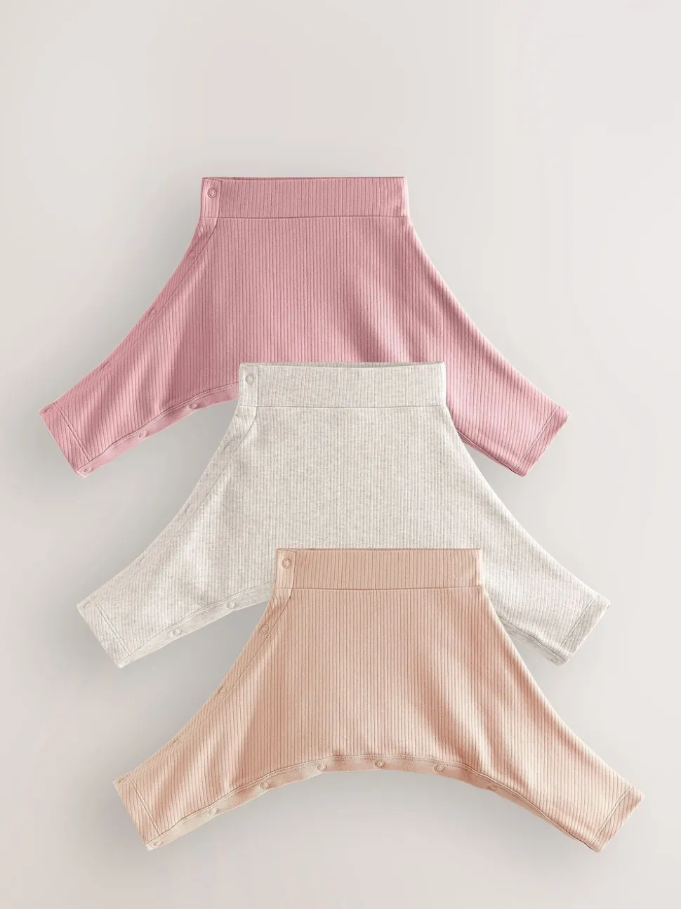 Pink/Grey 3 Pack Hip Dysplasia Baby Leggings (0-3yrs)