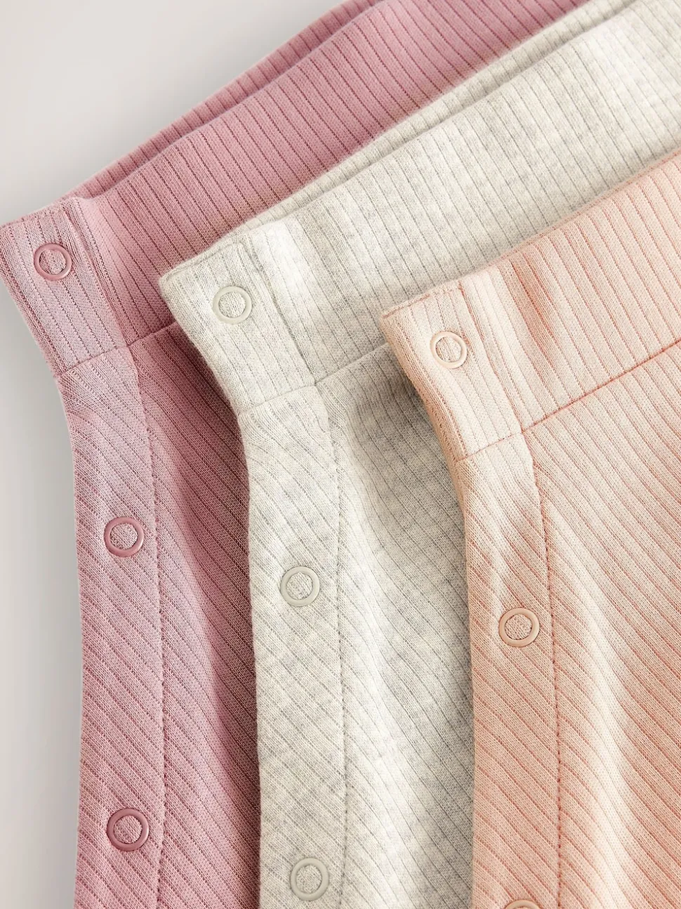 Pink/Grey 3 Pack Hip Dysplasia Baby Leggings (0-3yrs)