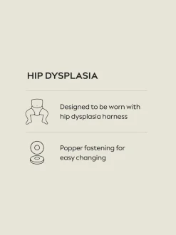 Pink/Grey 3 Pack Hip Dysplasia Baby Leggings (0-3yrs)