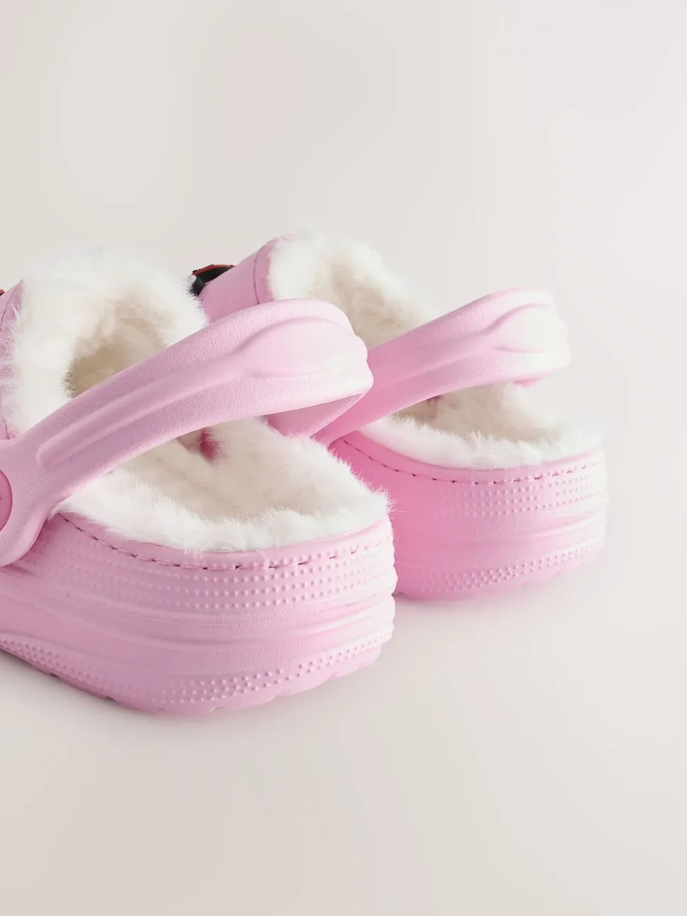 Pink Heart Slipper Clogs