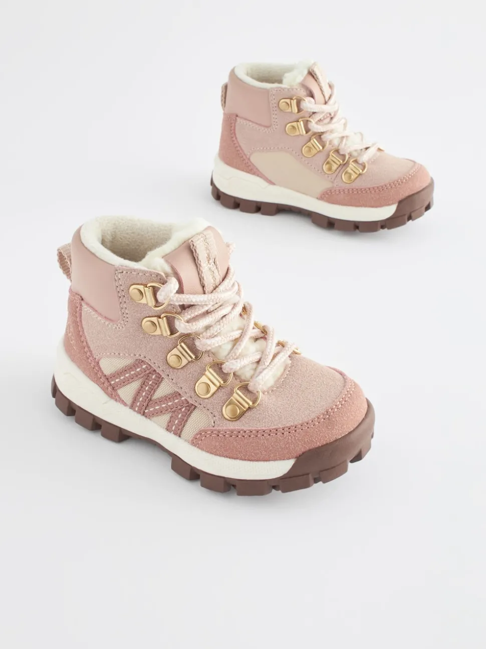 Pink Hiker Boots