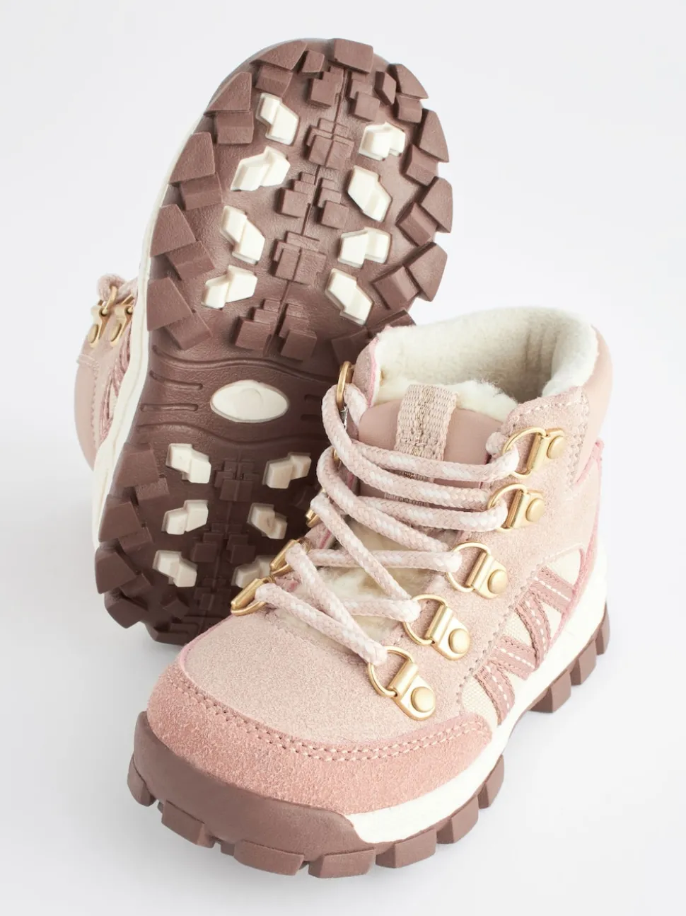 Pink Hiker Boots