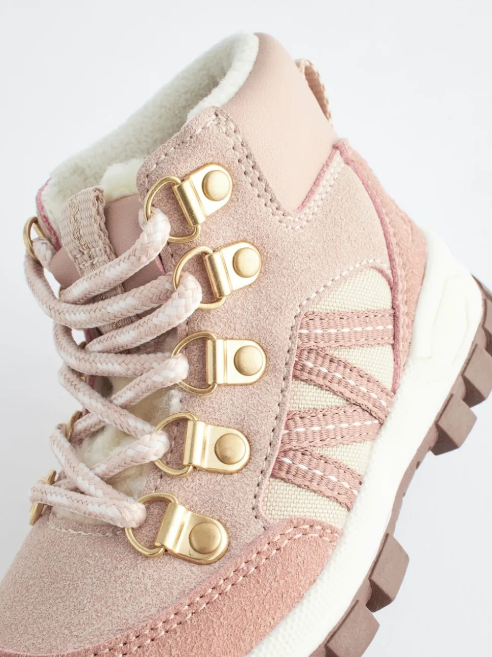 Pink Hiker Boots