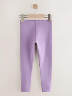 Pink/Lilac/Berry Regular Fit Leggings 3 Pack (3-16yrs)