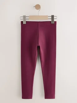 Pink/Lilac/Berry Regular Fit Leggings 3 Pack (3-16yrs)