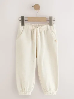 Pink/Lilac/Oatmeal 3 Pack Joggers Set (3mths-7yrs)
