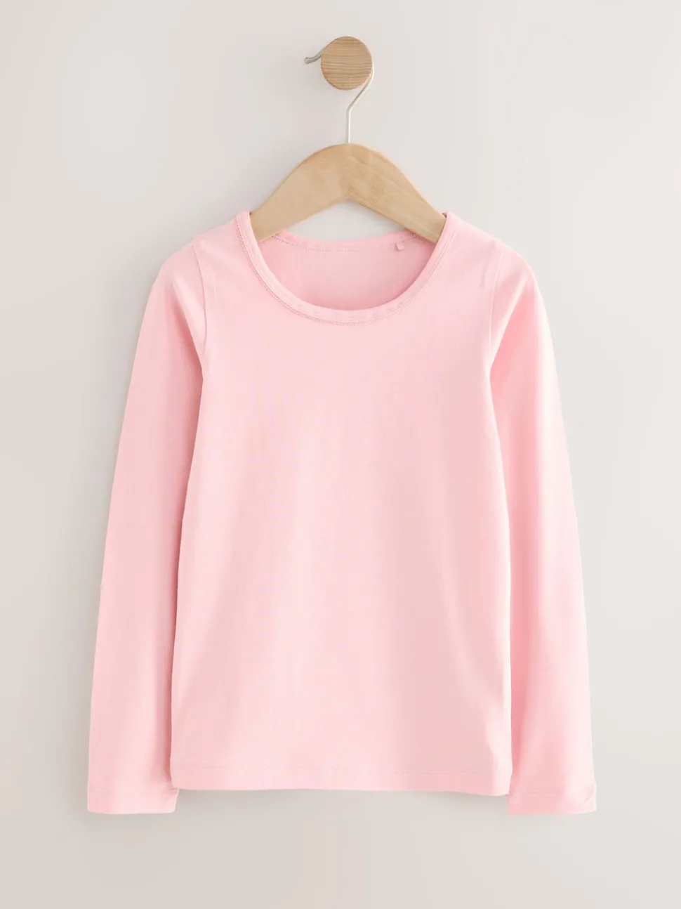 Pink Long Sleeve Vests 2 Pack (1.5-12yrs)