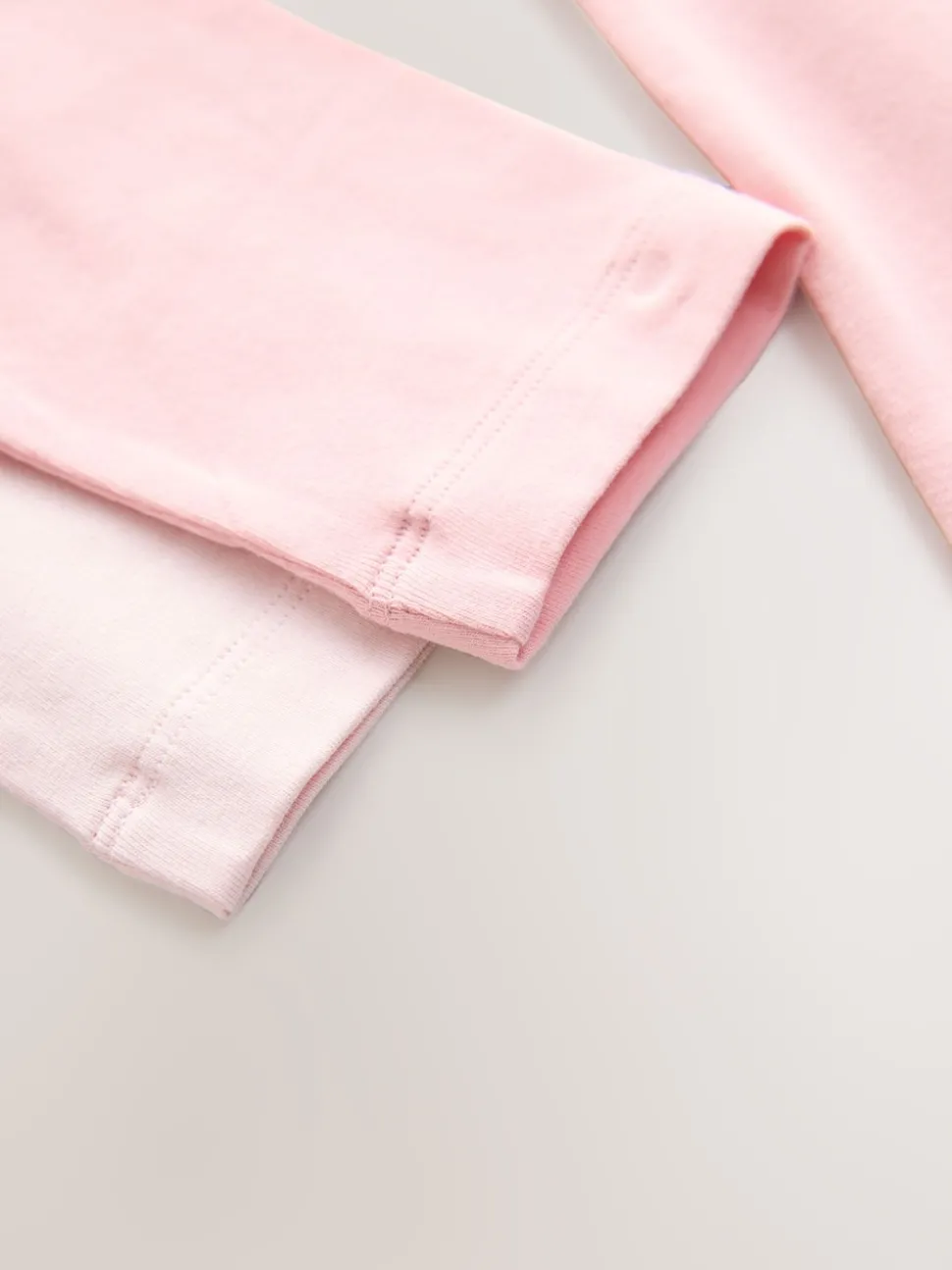 Pink Long Sleeve Vests 2 Pack (1.5-12yrs)