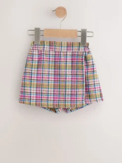 Pink/Mink Check Skirt and Tights Set (3mths-7yrs)