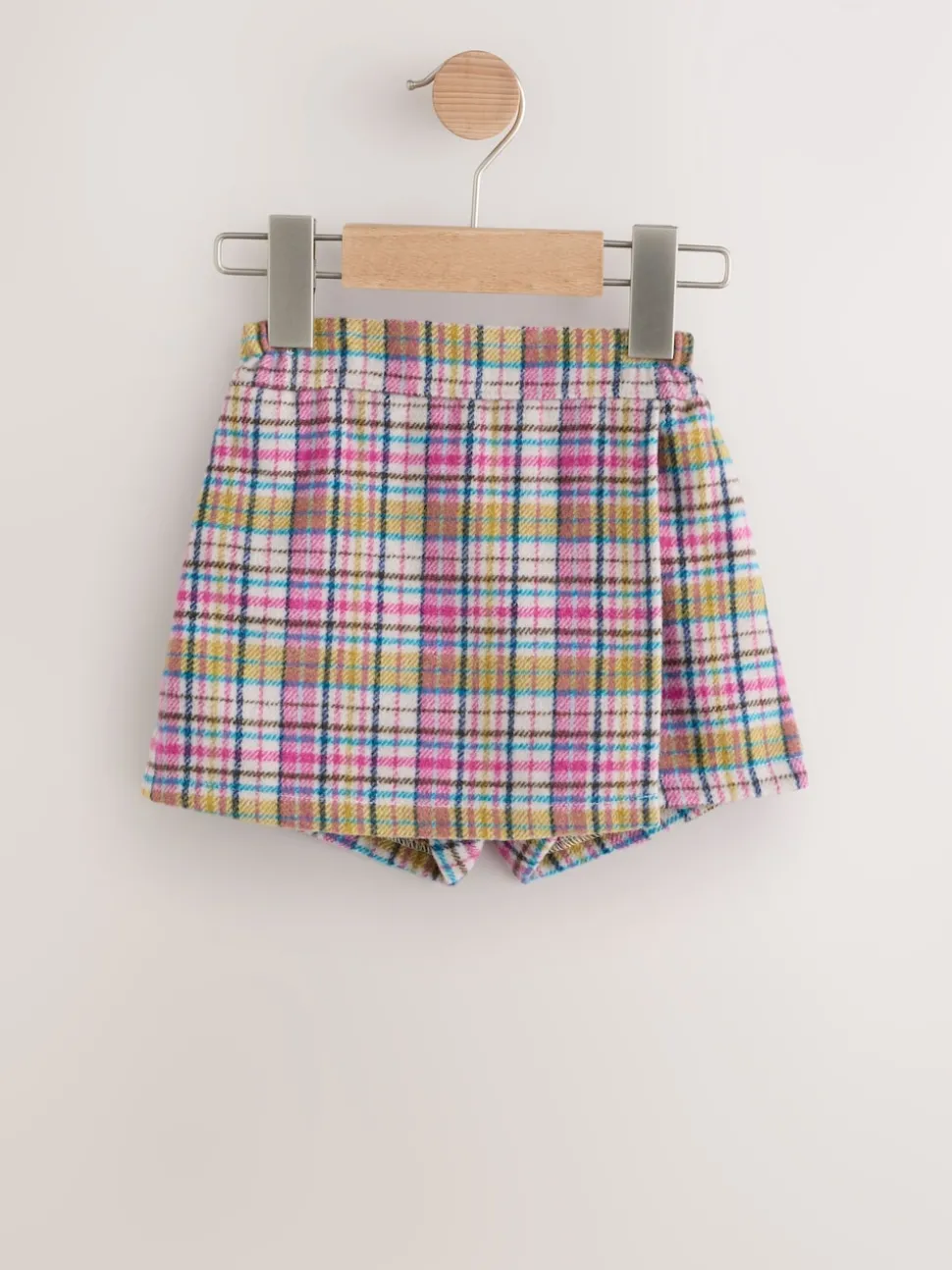 Pink/Mink Check Skirt and Tights Set (3mths-7yrs)