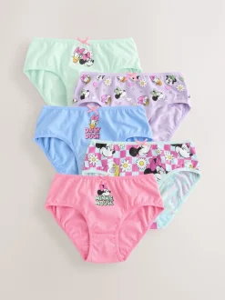 Pink Minnie Mouse Briefs 5 Pack (1.5-12yrs)