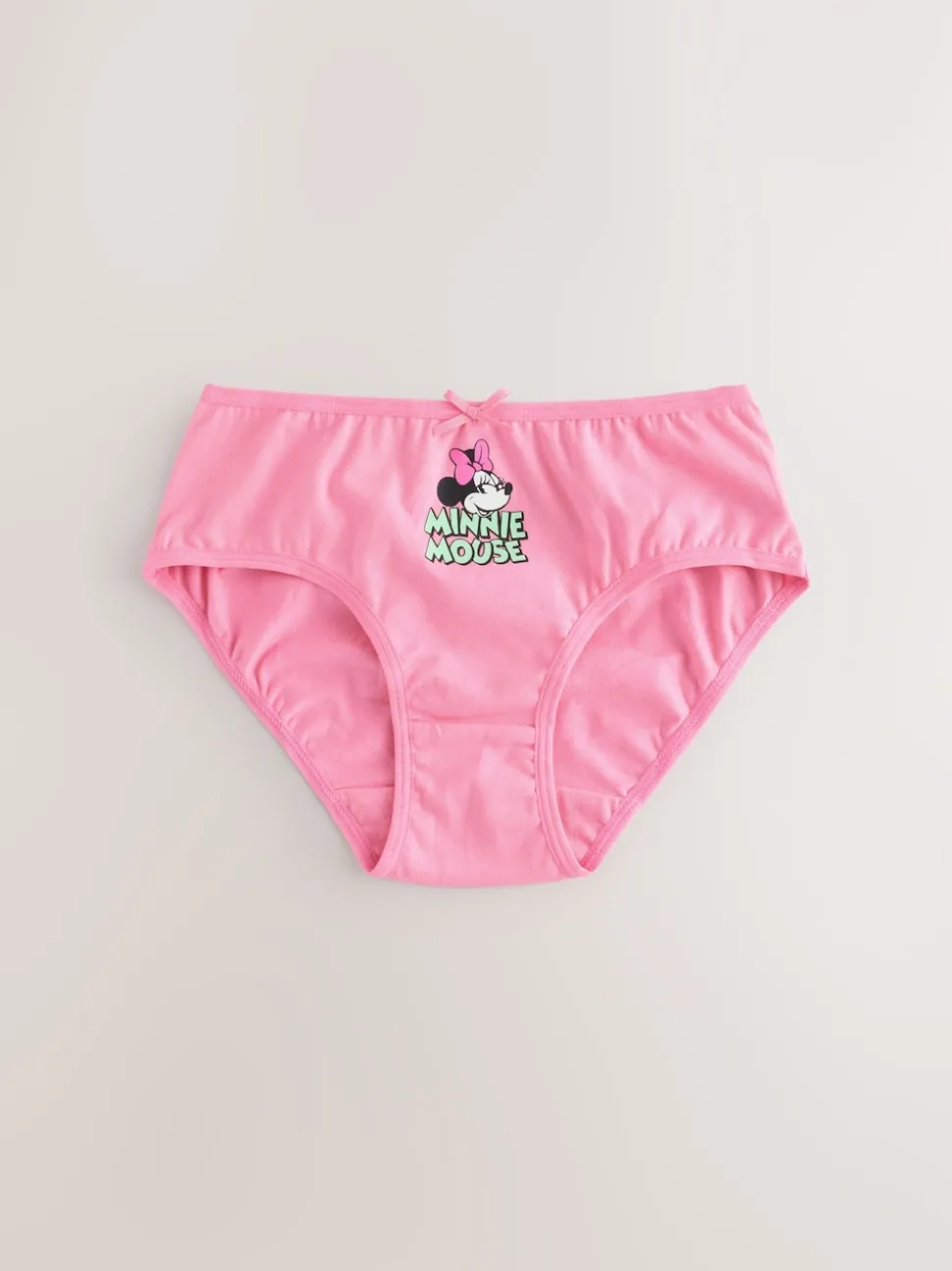 Pink Minnie Mouse Briefs 5 Pack (1.5-12yrs)