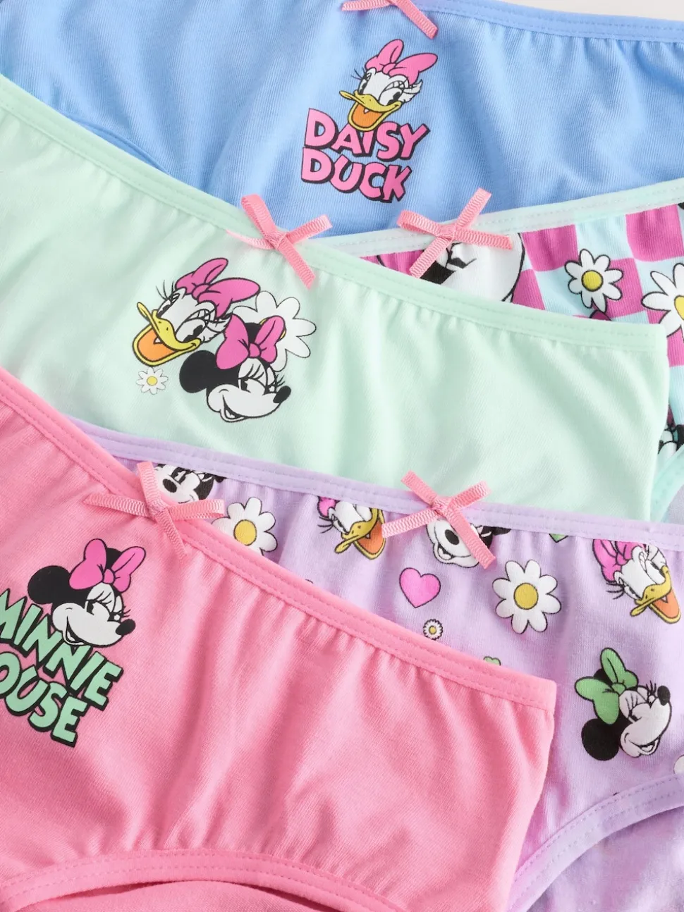 Pink Minnie Mouse Briefs 5 Pack (1.5-12yrs)