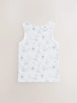Pink Mouse Printed Vests 3 Pack (1.5-16yrs)