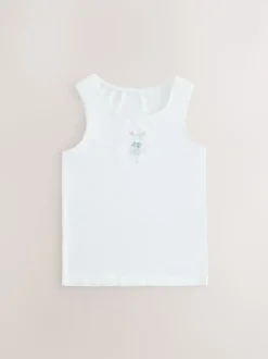 Pink Mouse Printed Vests 3 Pack (1.5-16yrs)