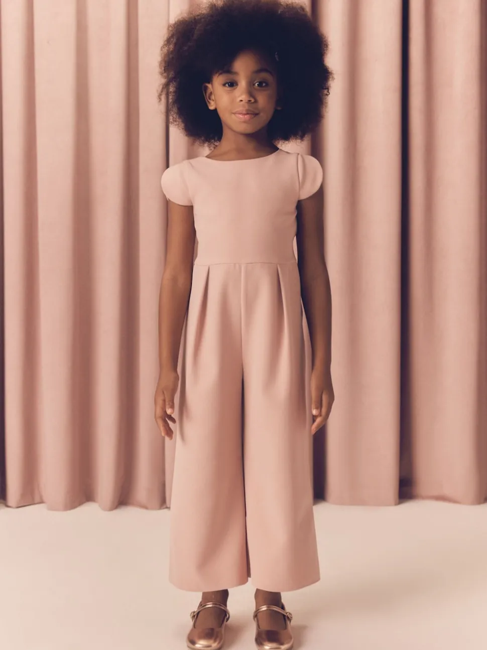 Pink Occasion Jumpsuit (3-16yrs)