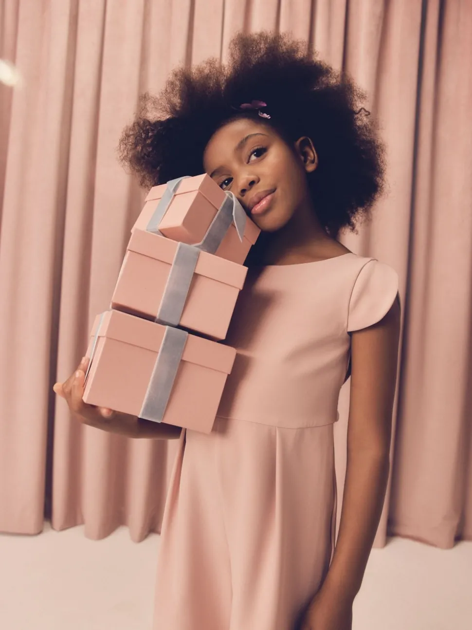 Pink Occasion Jumpsuit (3-16yrs)