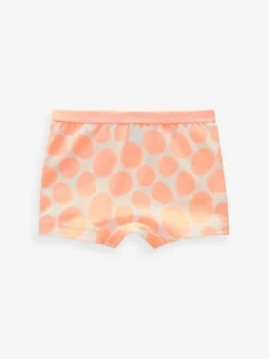 Pink/Orange Short Briefs 5 Pack (2-16yrs)