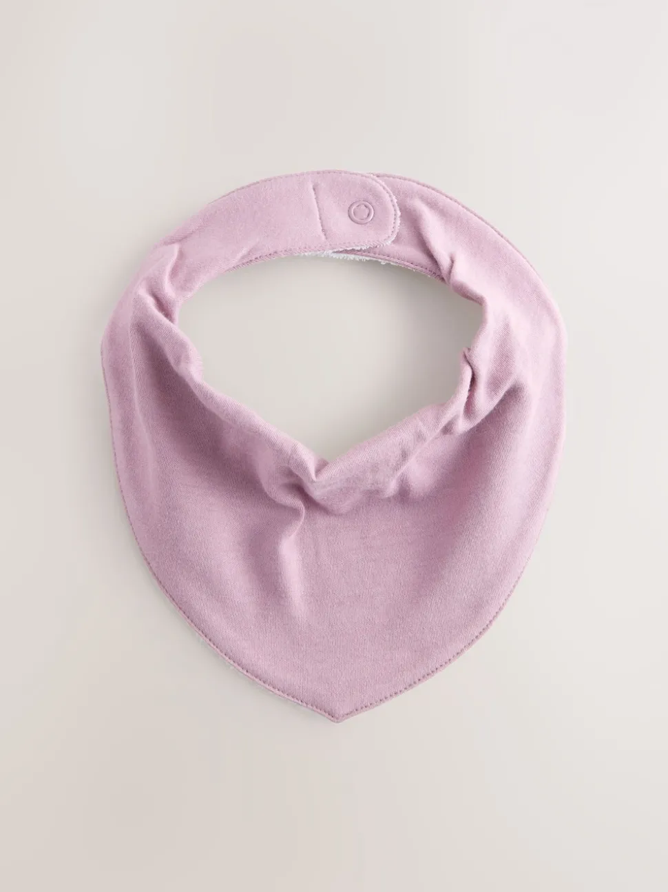 Pink 5 Pack Baby Dribble Bibs